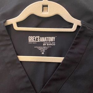 Grey’s Anatomy Scrubs Top - Size M - Black